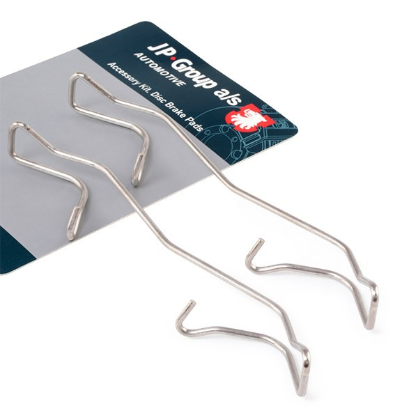 Kit de molas de fixação de sapatas de disco dianteiras JP Group 1163651210 preço, a partir de 5,52 USD